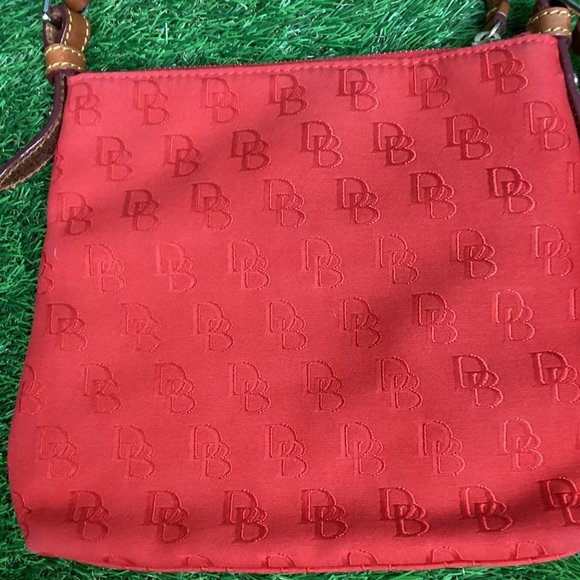 Dooney & Bourke Cherry Red Nylon Bag - Picture 5 of 15